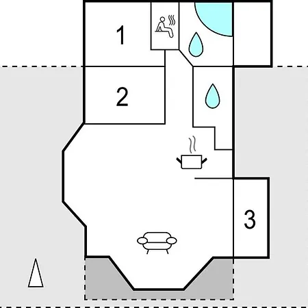 Ferienhaus Gulspurvevaenget V Nordenbro Vesteregn